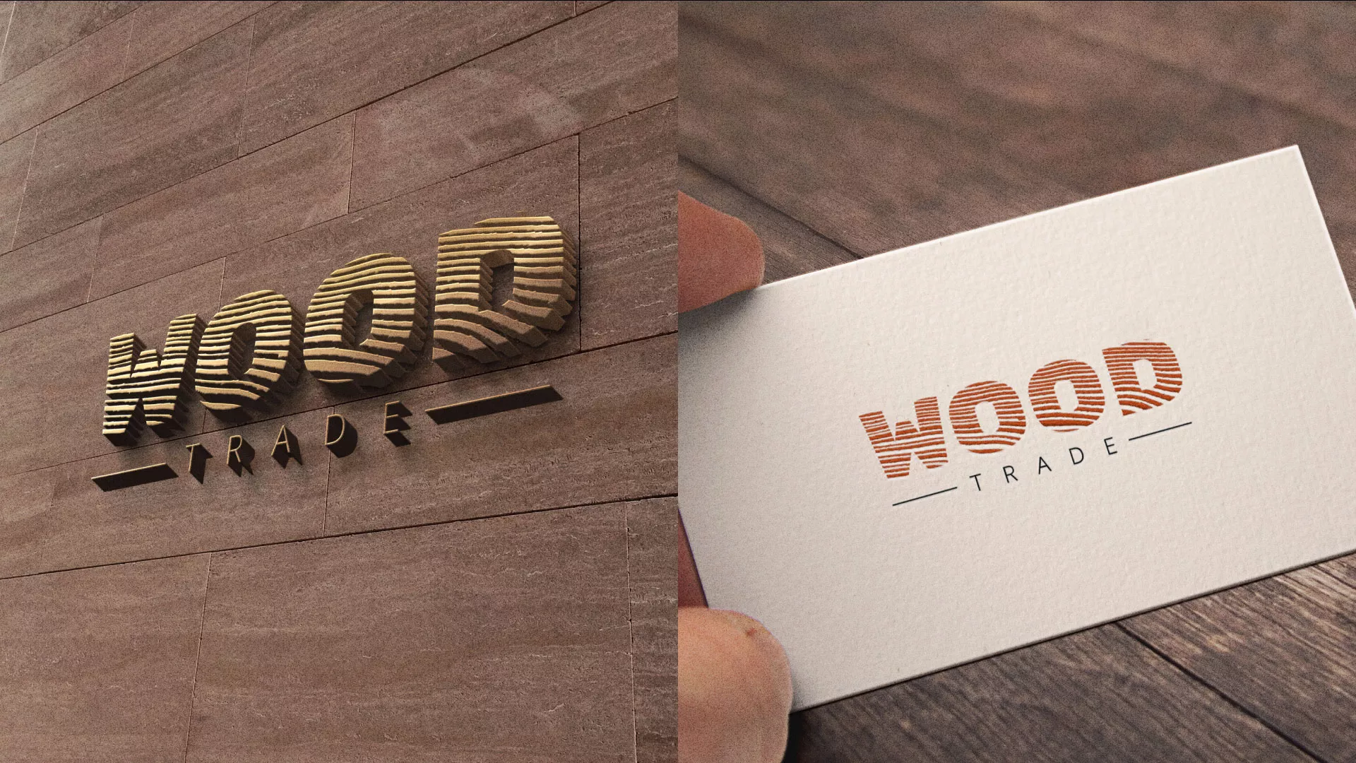 Разработка логотипа для компании «Wood Trade» в Красноуральске