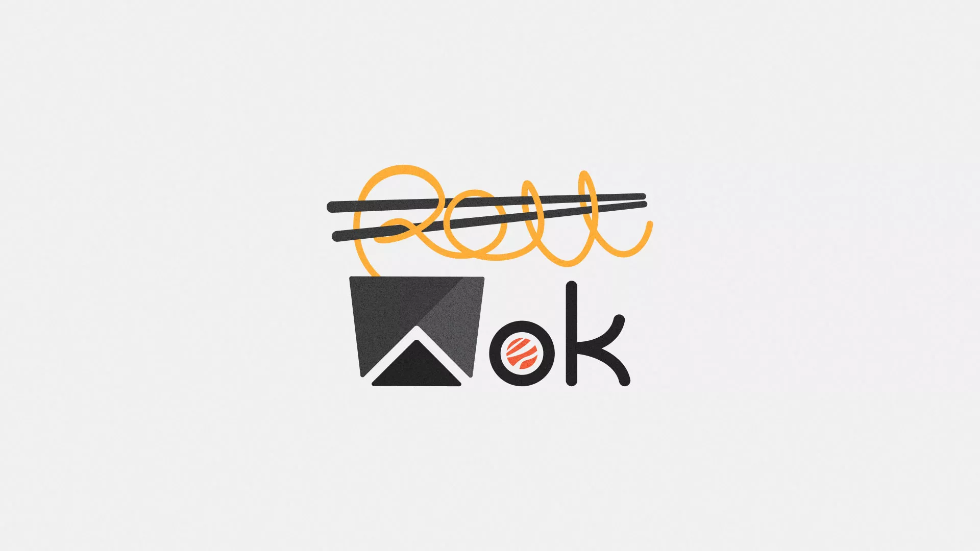 Разработка логотипа в Красноуральске для суши-бара «Roll Wok Club» Разработка логотипа в Красноуральске для суши-бара «Roll Wok Club»